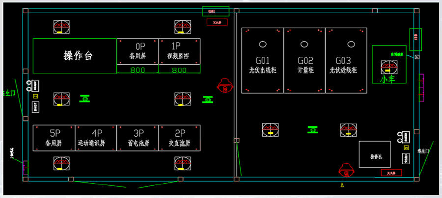 光伏預制艙典型圖紙-1